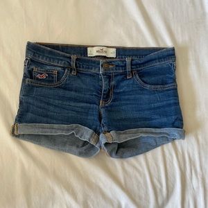 hollister denim shorts